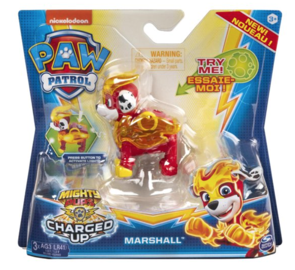 PAW Patrol Mighty Pups Charged Up Marshall